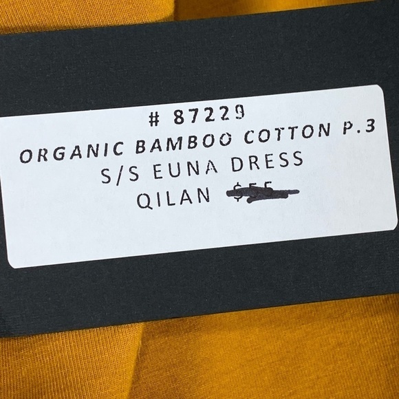 Bryn Walker Euna Organic Cotton Scoop neck Midi Dress Size Small - Picture 7 of 10